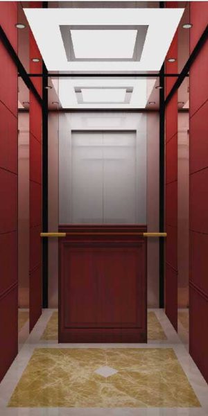 ภายในลิฟต์โดยสารแบบตกแต่ง